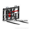 Skid steer loader side shift pallet fork; side shift pallet fork